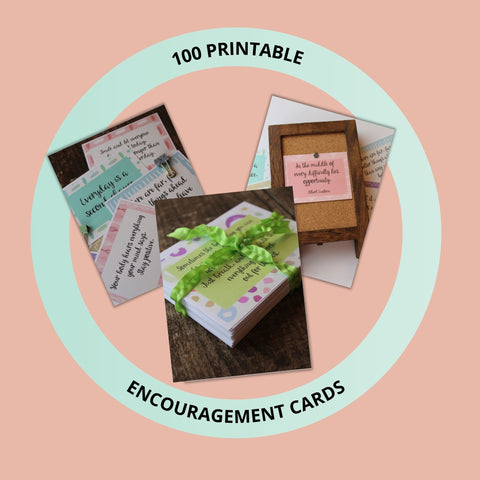 100 Printable Encouragement Cards